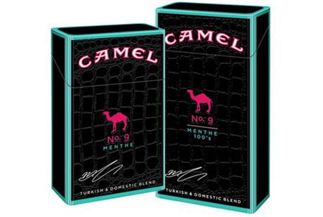 camel cigarettes black and pink box