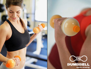   Dumbbell Sports Drink  ""