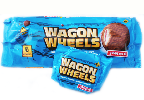 Печенье бисквит Wagon Wheels (Вагон Вилс) Jammie и Original (джем и суфле) Великобритания - 2шт