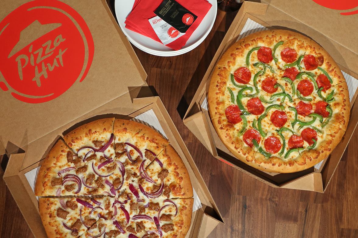 Russia: Pizza Hut will test Russians’ love for plant-based meat.