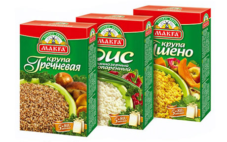 Зелёный и аппетитный упаковка крупа гороховая, упаковка крупа ячневая