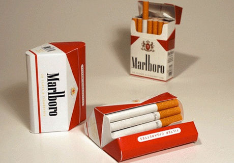 Эксперимент с брендом Marlboro, теперь пицца и содовая